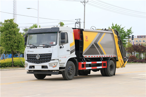 东风专底D3L后装压缩垃圾车